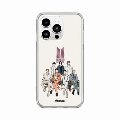 BTS Gang Clear Silicone Case