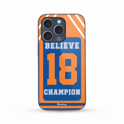 Believe 18 Glass Case Back Cover For All Mobile Models