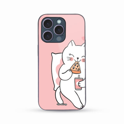 Cat Queen Glass Case Back Cover For All Mobile Models