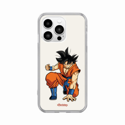 Goku Fight Mode Clear Silicone Case