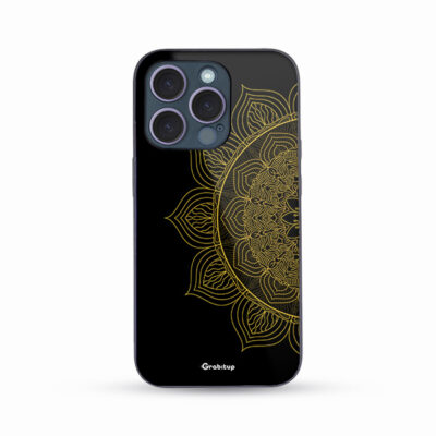 Mandela Glass Case Back Cover For All Mobile Models