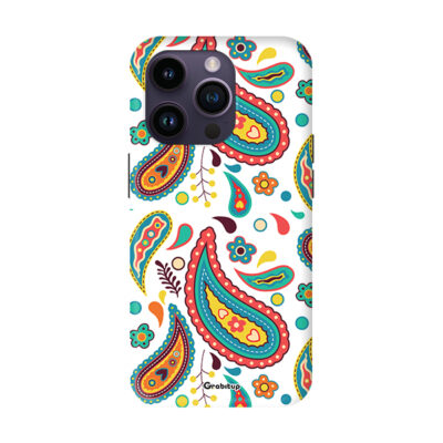 Paisley Pattern Saree Hard Case For All Mobile Models