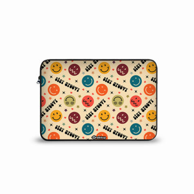 Stay Groovy Laptop Sleeves