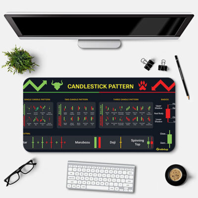 Trading Cheat Pattern Desk Mat