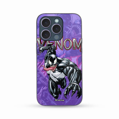 Venom Fury Glass Case Back Cover For All Mobile Models