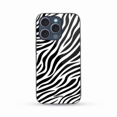 Zebra Pattern Glass Cases For All Mobile Models