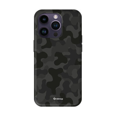 Black Camo Mobile Hard Case For All Mobile Models