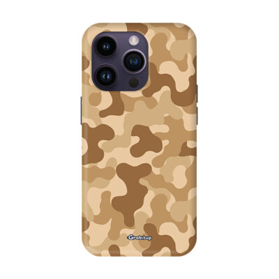 Brown Camo Mobile Hard Case For All Mobile Models