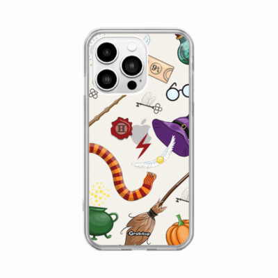 HP Pattern Clear Silicone Case