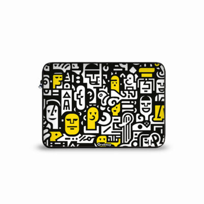 Keith Haring Line Art Laptop Sleeves