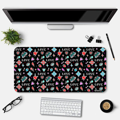 Love Sparks Desk Mat