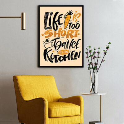 Life Is Short Art Poster