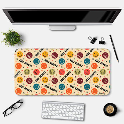 Stay Groovy Desk Mat