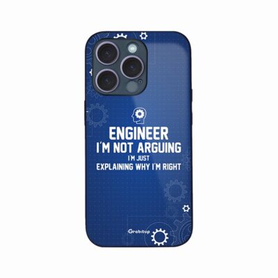 Engineer Glass Case Back Cover For All Mobile Models