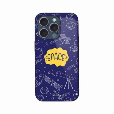 Astronaut Glass Case Back Cover For All Mobile Models