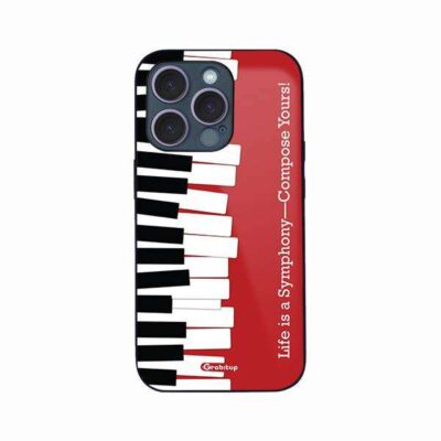 Musician Glass Case Back Cover For All Mobile Models