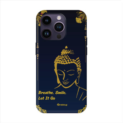 Breath and Smile Buddha Mobile Hard Case For All Mobile Models