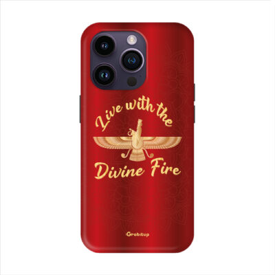 Divine Fire of Parsis Zoroastrianism Mobile Hard Case For All Mobile Models