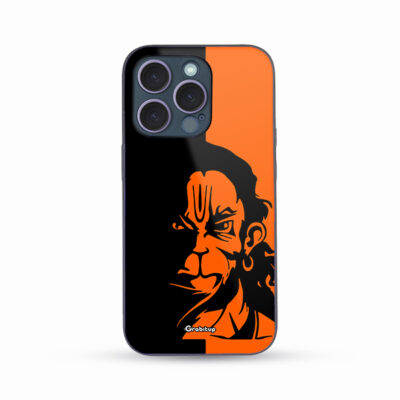 Jai Hanuman Glass Case Back Cover For All Mobile Models