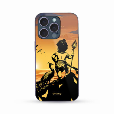 Om Muruga Glass Case Back Cover For All Mobile Models